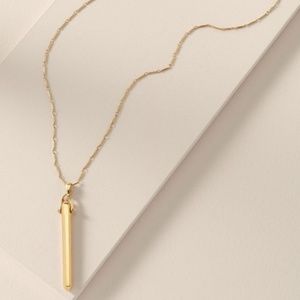 Stella & Dot Rebel Pendant - Gold
